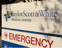 Baylor Scott & White sign